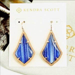 Kendra Scott Navy Dusted with Rose Gold Alex